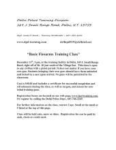Basic Firearms Training Class pdf
