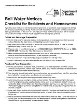 Checklist Residents and Homeowners 0 pdf